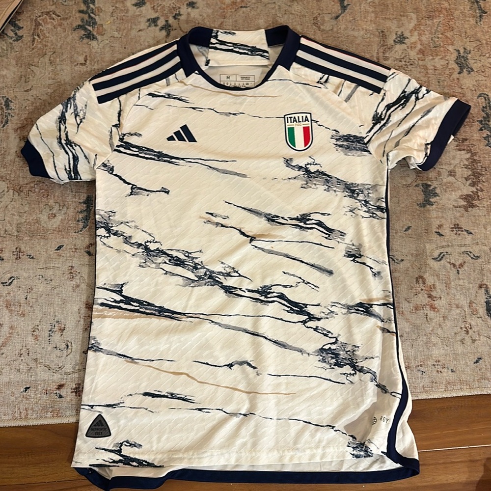 Adidas ITALY ITALIA 2023 AWAY AUTHENTIC JERSEY FIGC Football Soccer